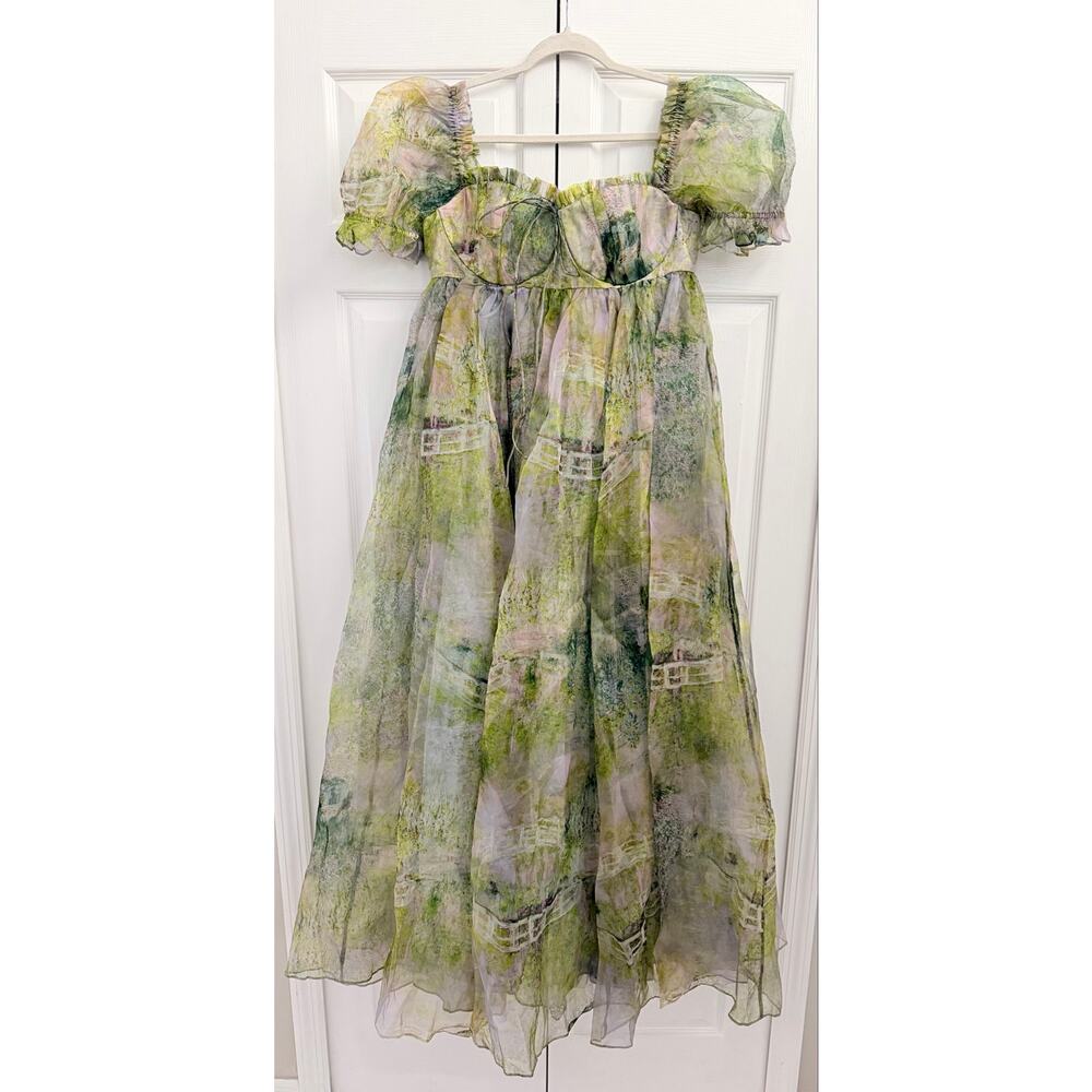 Selkie The Bridge Silk Gauze Seashell Gown NWT XL - Picture 4 of 7